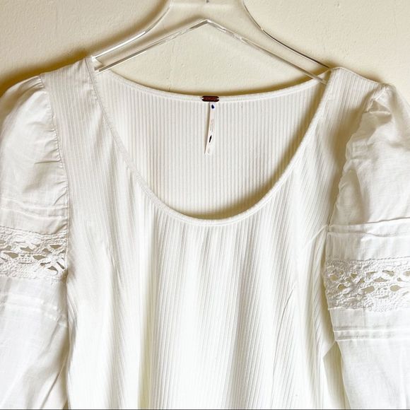 Free People Something Special Tee In White, Size Large - Picture 3 of 13